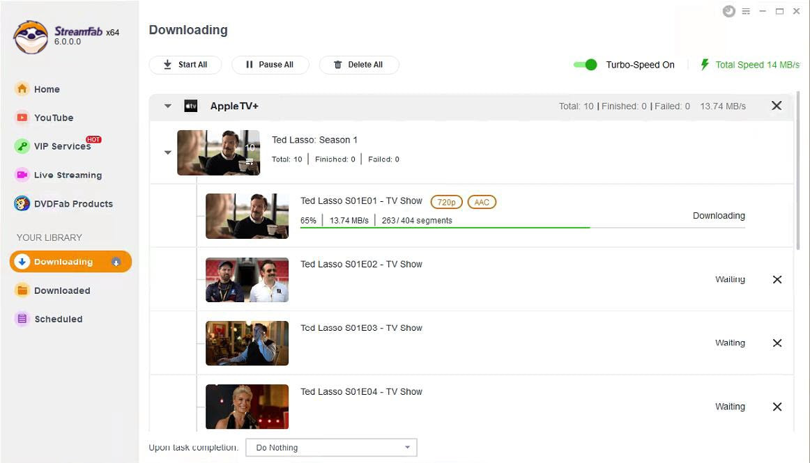 apple tv to mp4: streamfab