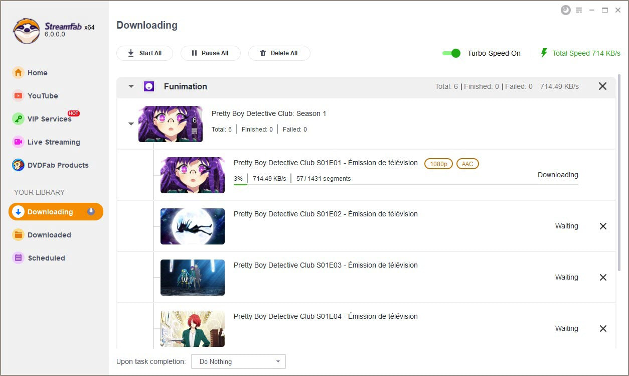 Crunchyroll與Funimation對比：在電腦上下載Funimation影片