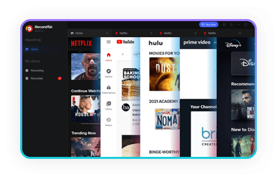 Comment enregistrer l'écran de Netflix: RecordFab