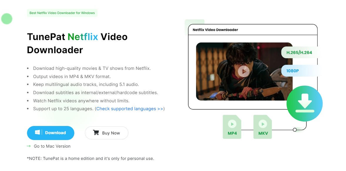 Best Netflix Video Downloader review: TunePat Netflix Video Downloader