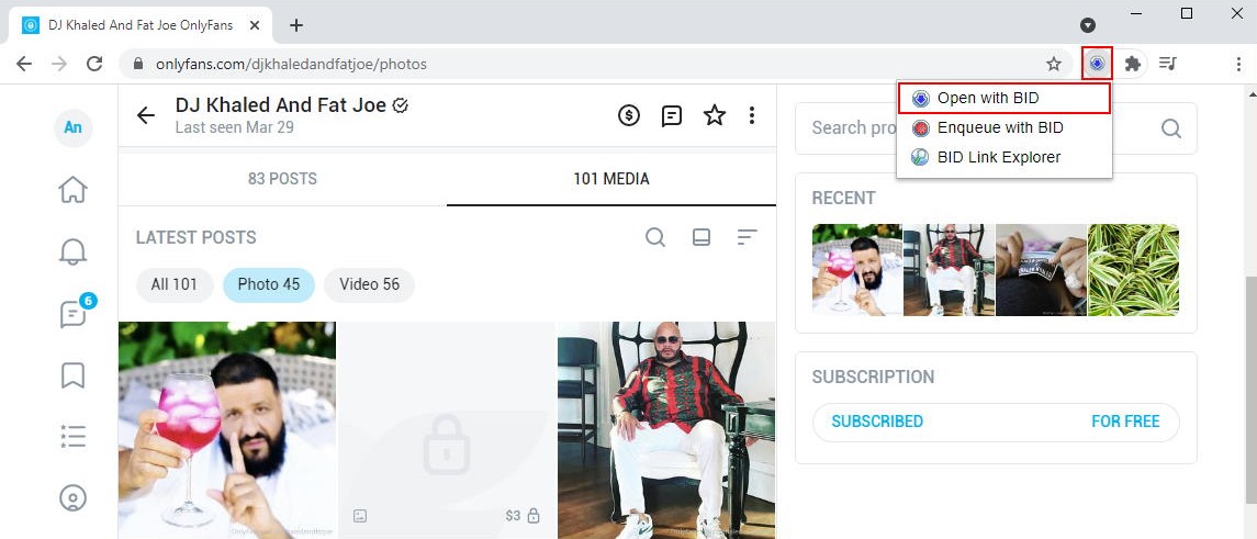 best bulk onlyfans downloader: bulk image step 2