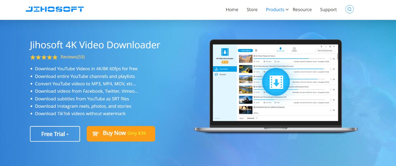 Jihosoft 4K Video Downloaderとは