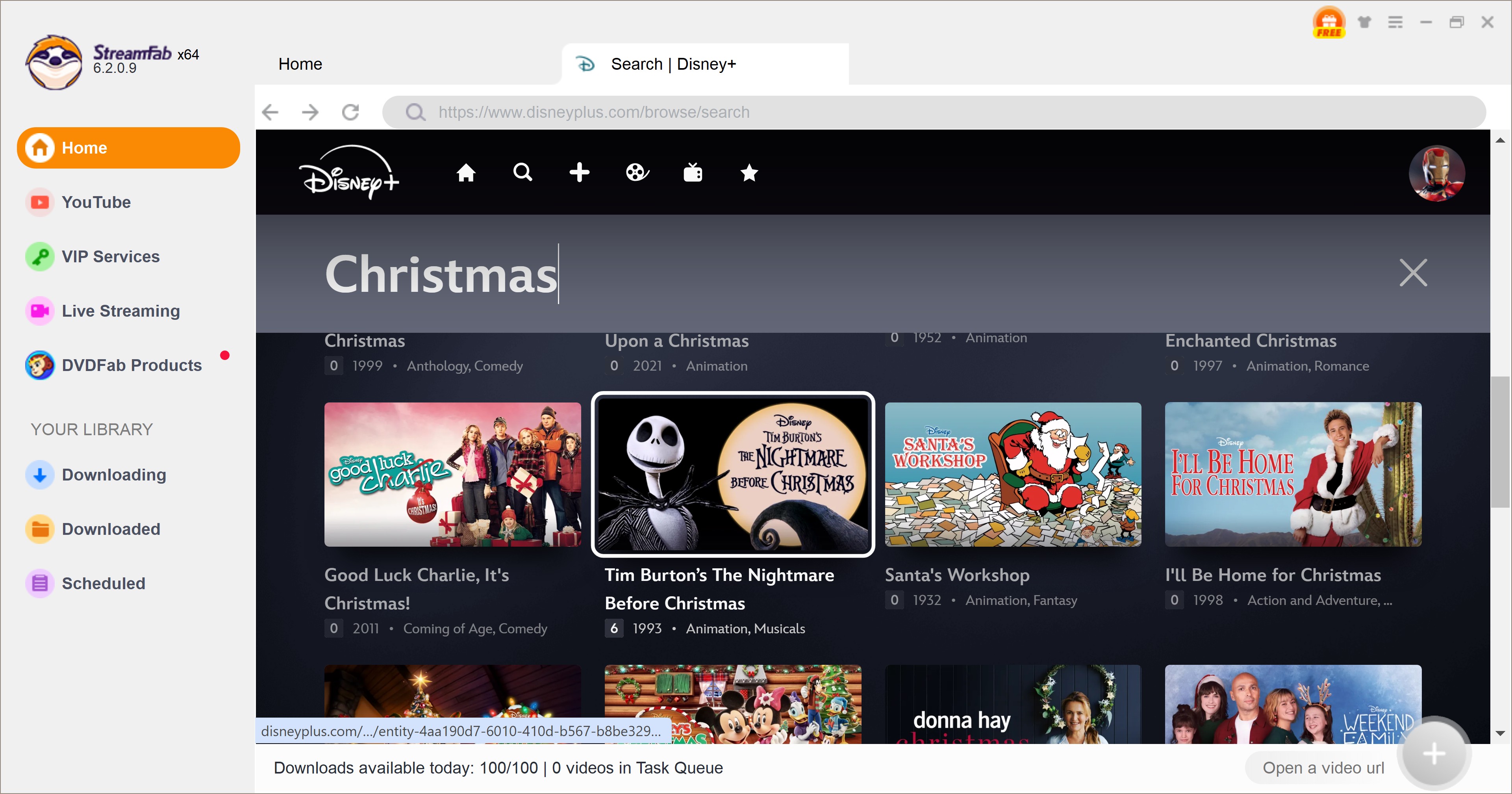 Disney+ 電影怎麼下載到 Mac StreamFab
