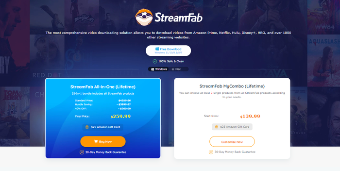 StreamFab All-in-One：下載你喜歡的電影字幕