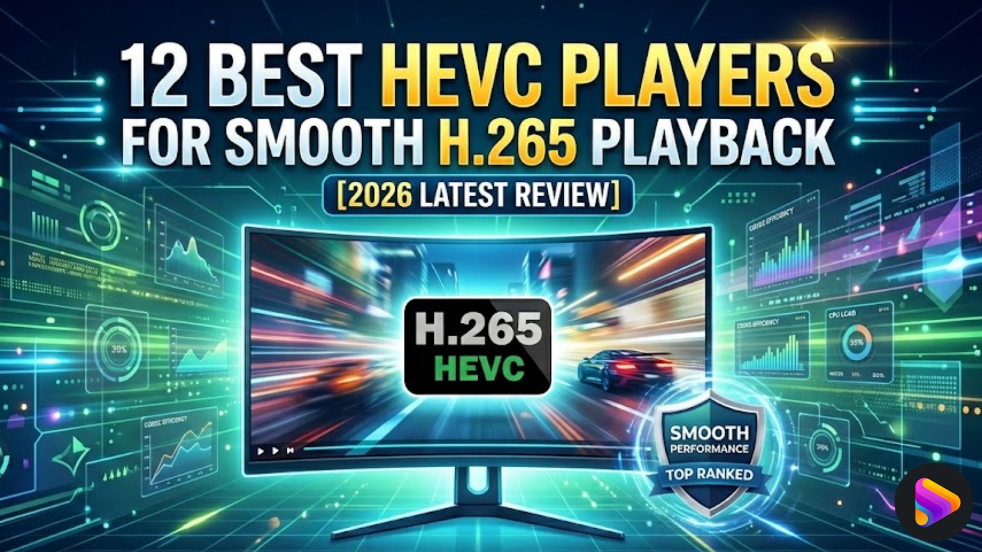 12 Best HEVC Players for Smooth H.265 Playback [2026 Latest Review]