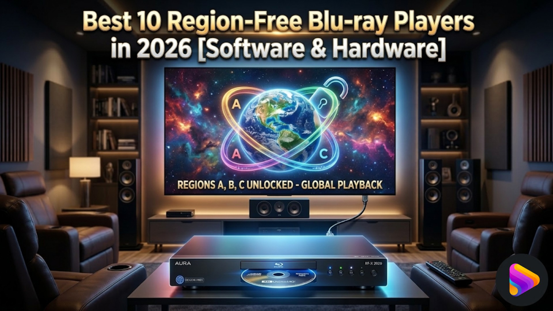 Best 10 Region-Free Blu-ray Players in 2026 [Software & Hardware]