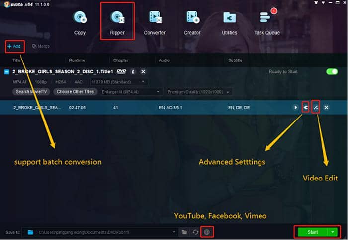 Video editor for YouTube