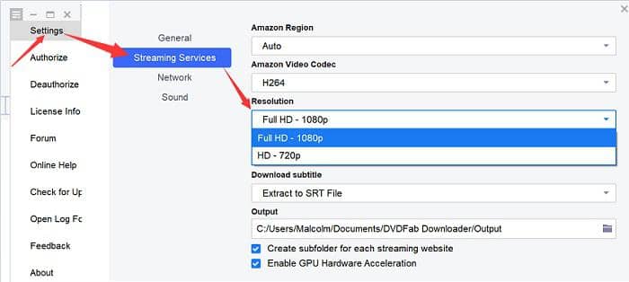 Download streaming videos from Netflix