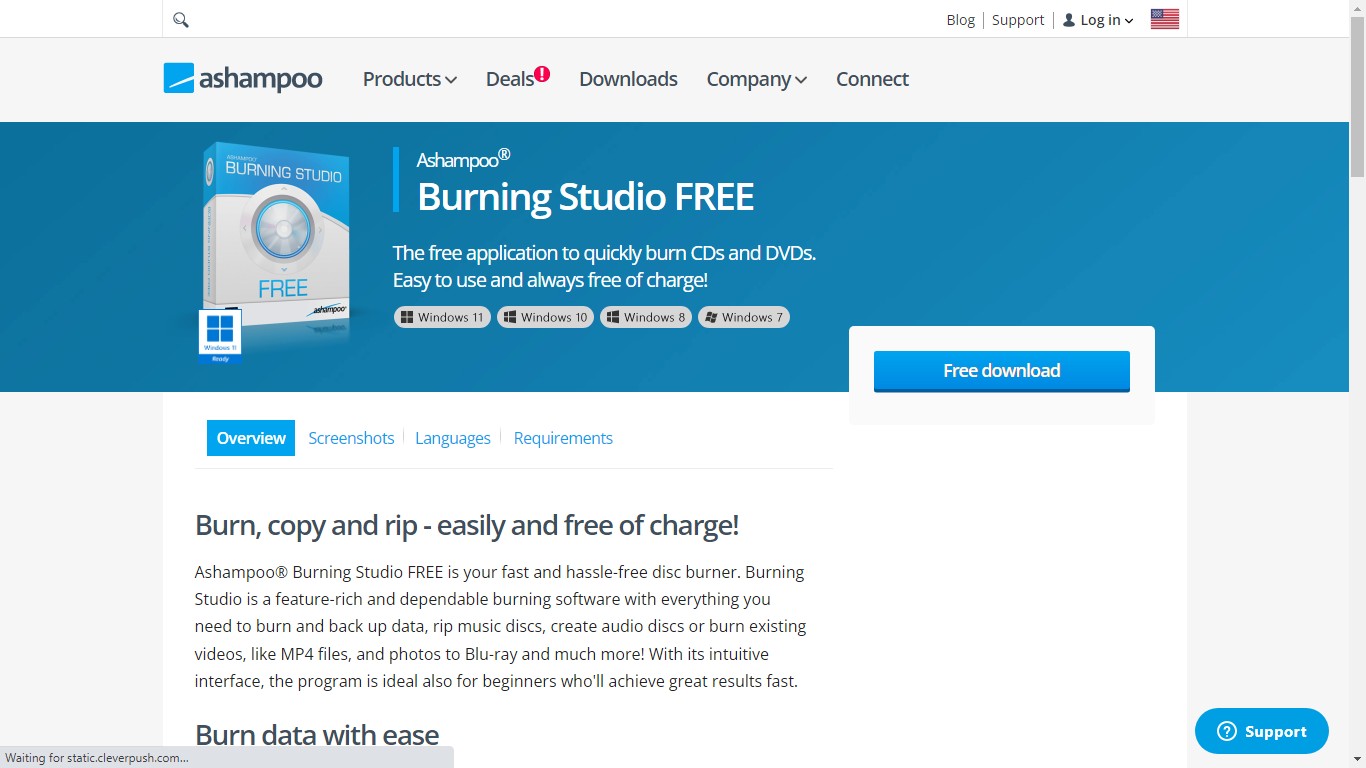 burn cd windows 10:Ashampoo Burning Studio 22