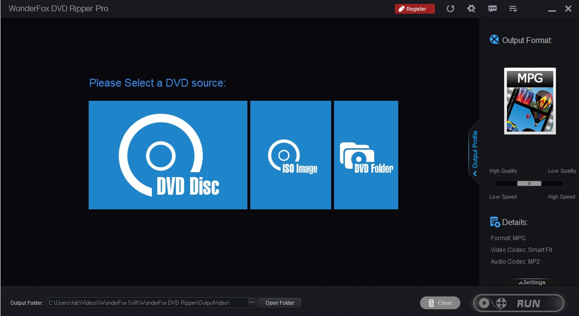 Suppression de Cinavia :  WonderFox DVD Ripper Pro