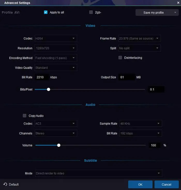 how to convert mp4 to wav
