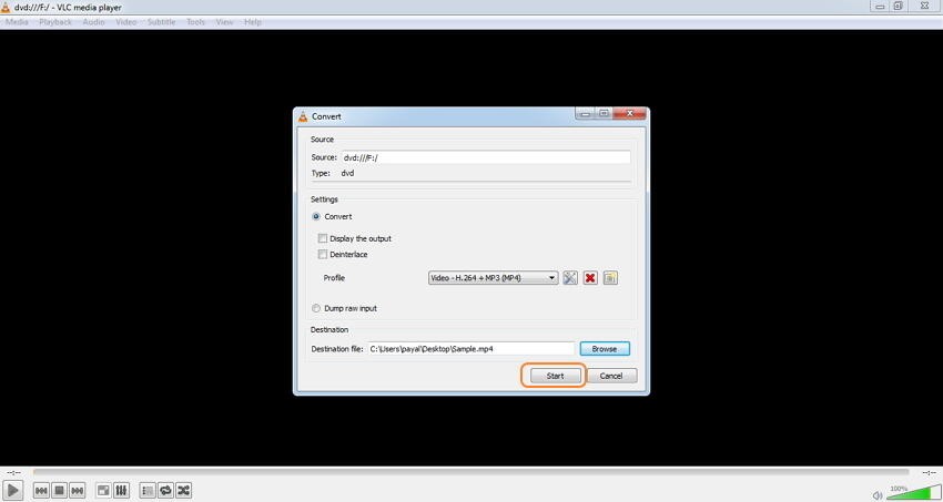 DVD digitalisieren mit VLC Media Player