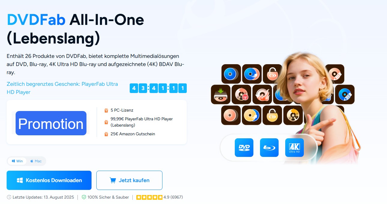 dvds reinigen und dann digital sichern mit dvdfab
