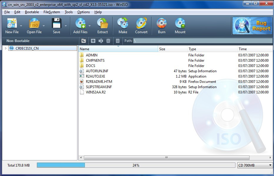 dvd in iso umwandeln mit WinISO