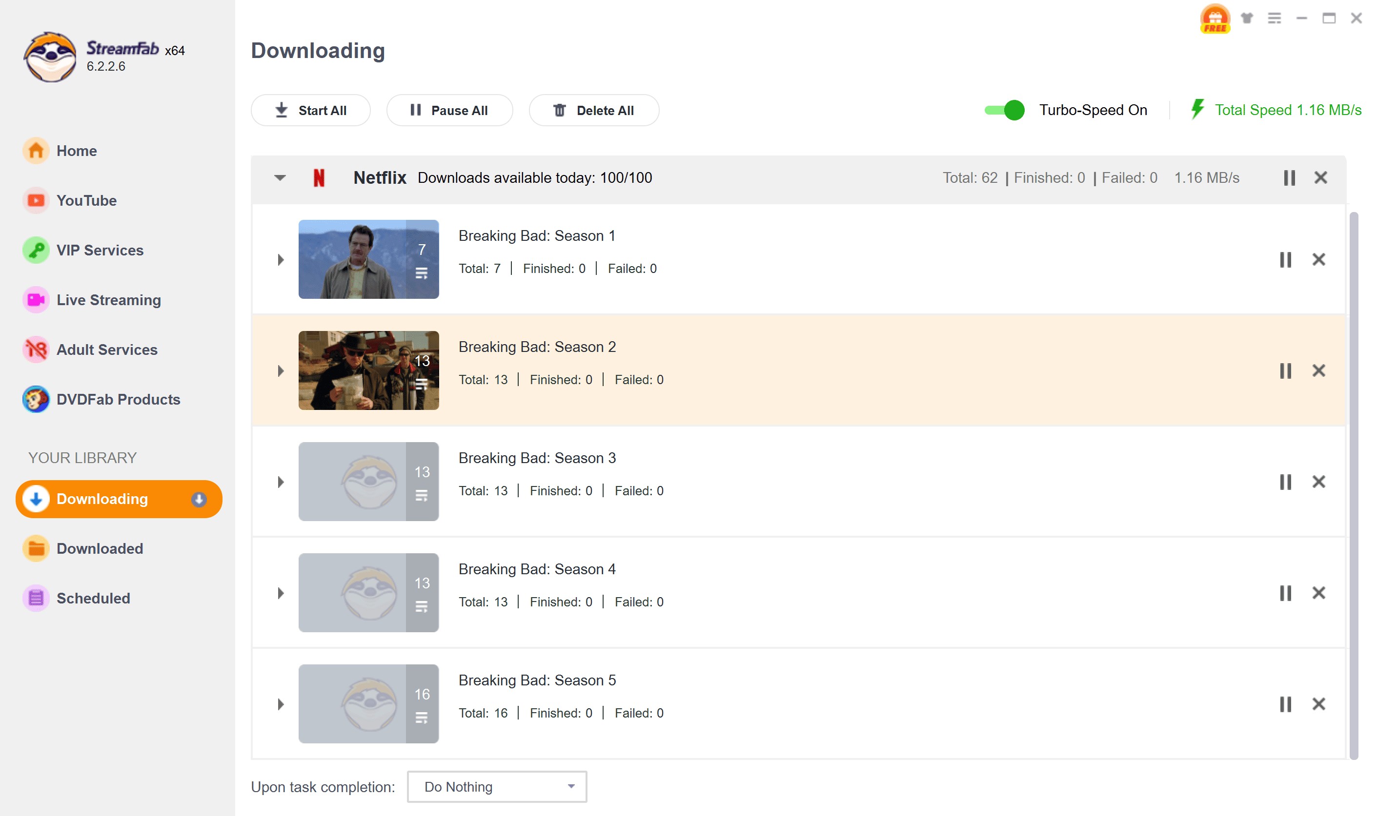 how to use StreamFab to download MP4 movies
