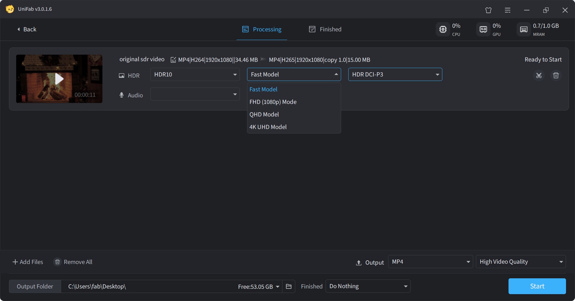 sdr to hdr conversion - step3