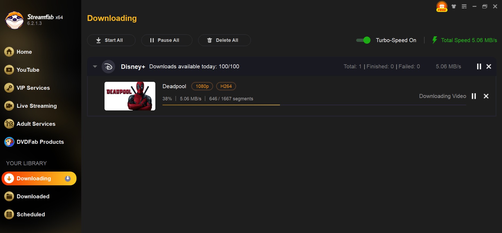 Téléchargez Disney Plus dans MP4 avec StreamFab