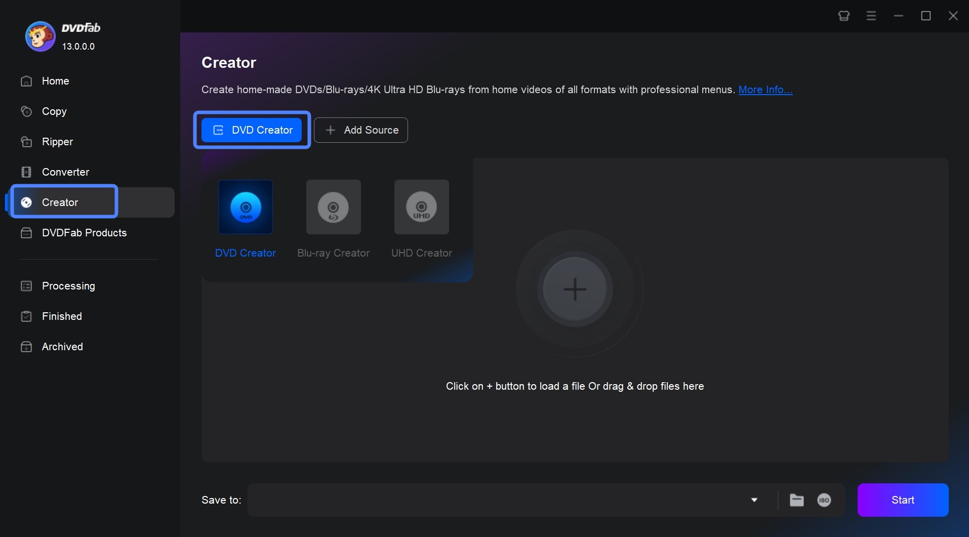 How to Make a DVD with DVDFab DVD Creator