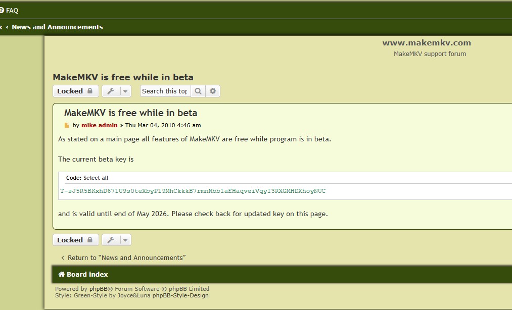 Download makkemkv and enter the beta key