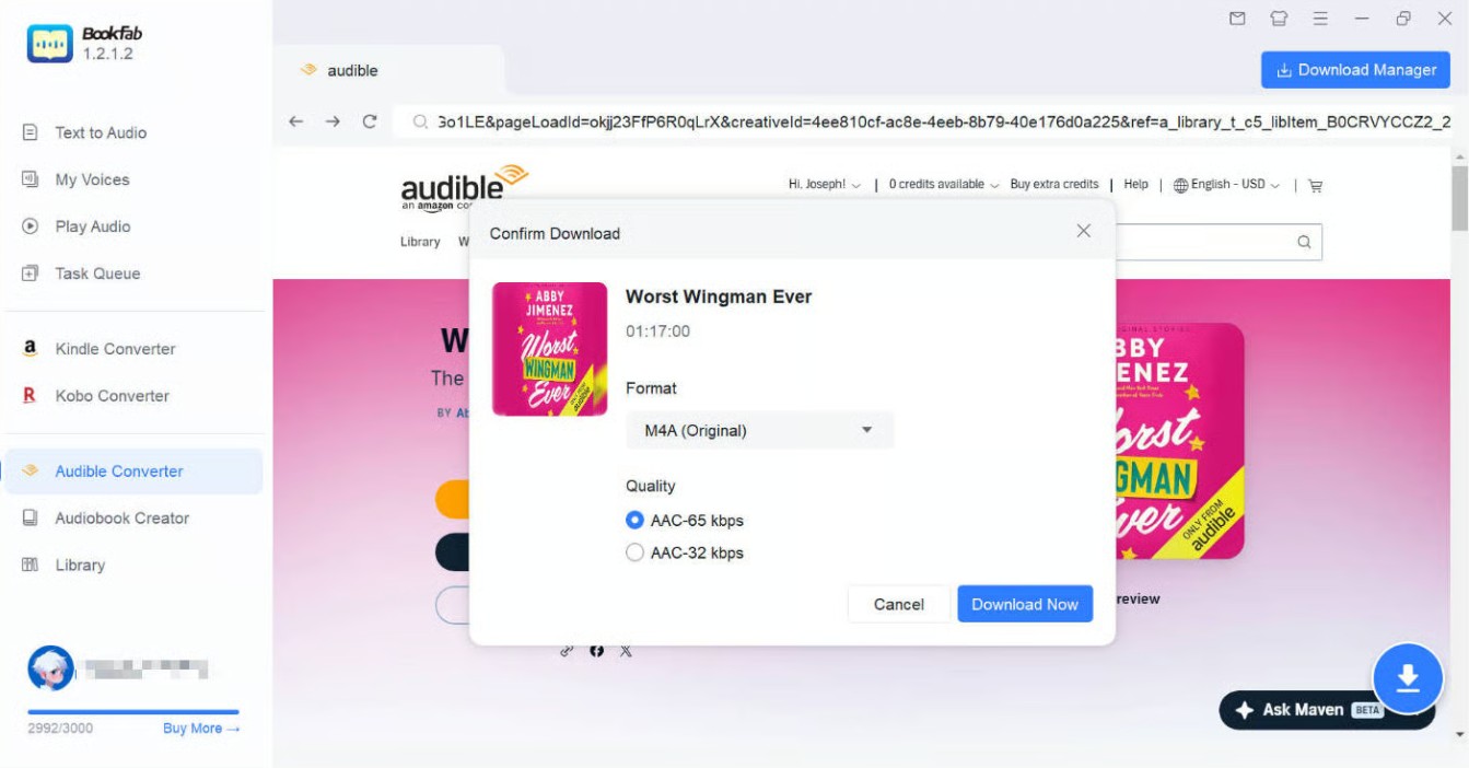 How to Download Audible Books to MP3 with BookFab