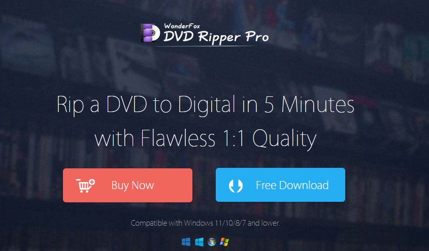 Alternative à MakeMKV - WonderFox DVD Ripper Pro