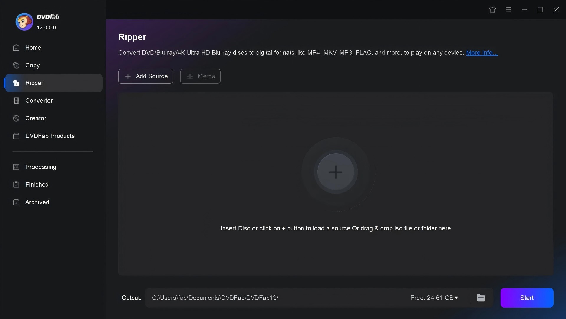 Use DVDFab UHD Ripper to Back up 4K Blu-rays
