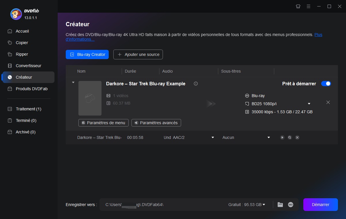 :DVDFab Blu-Ray Creator
