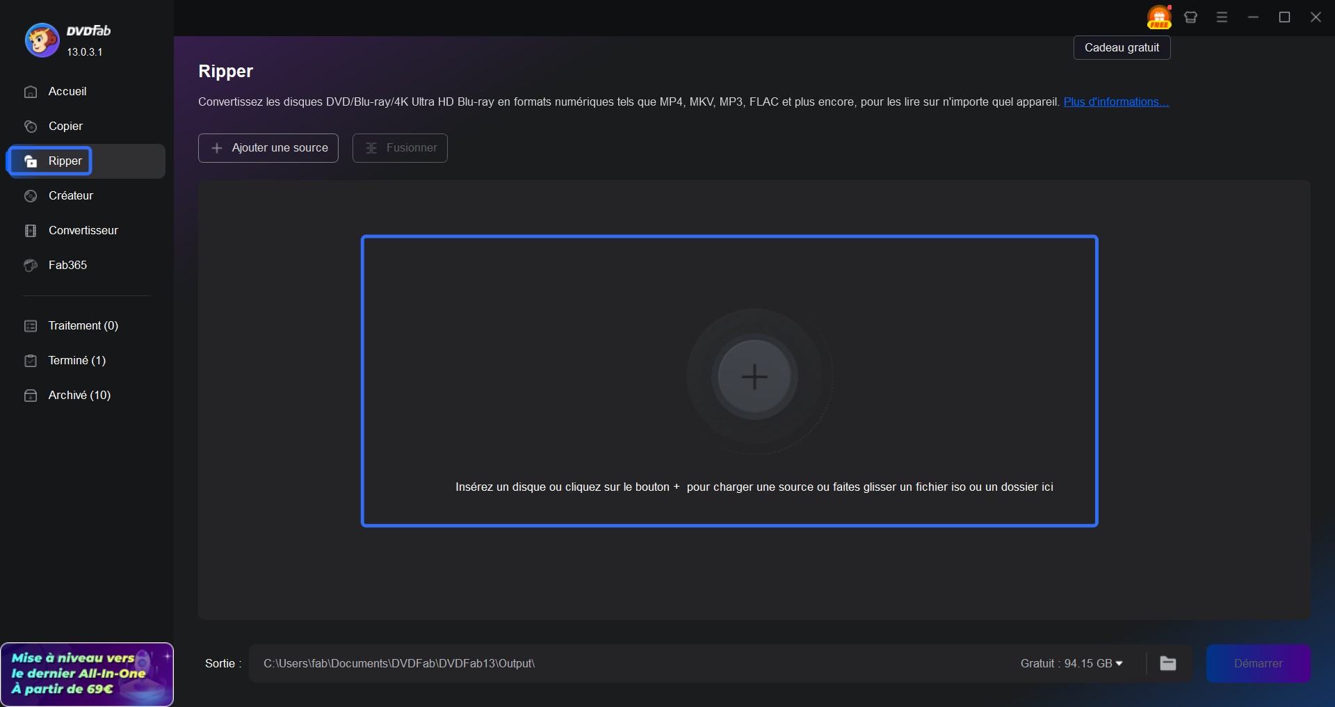 PS4 peut-il lire DVD: bonus: utilisez DVDFab DVD Ripper pour modifier les paramètres vidéo