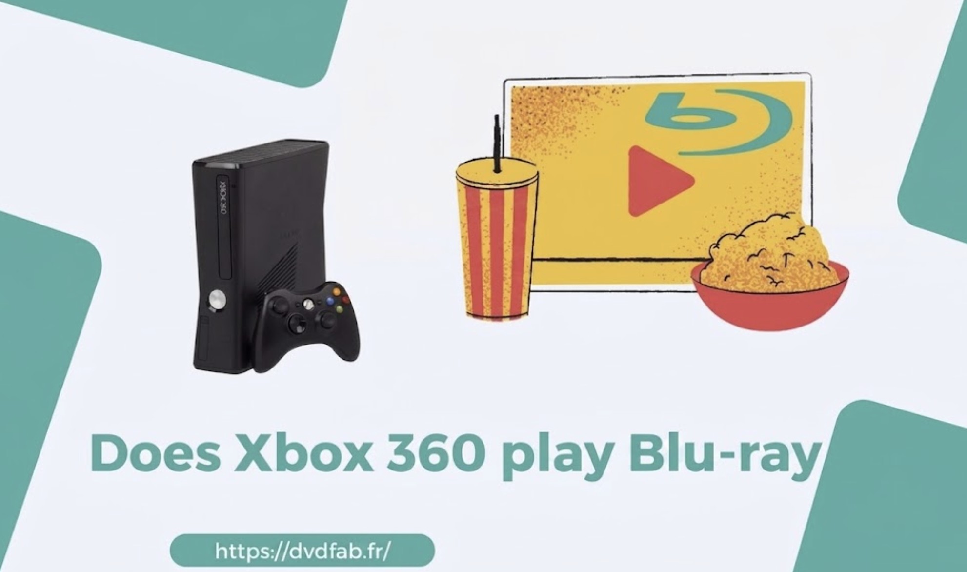 la xbox 360 peut-elle lire les blu-ray