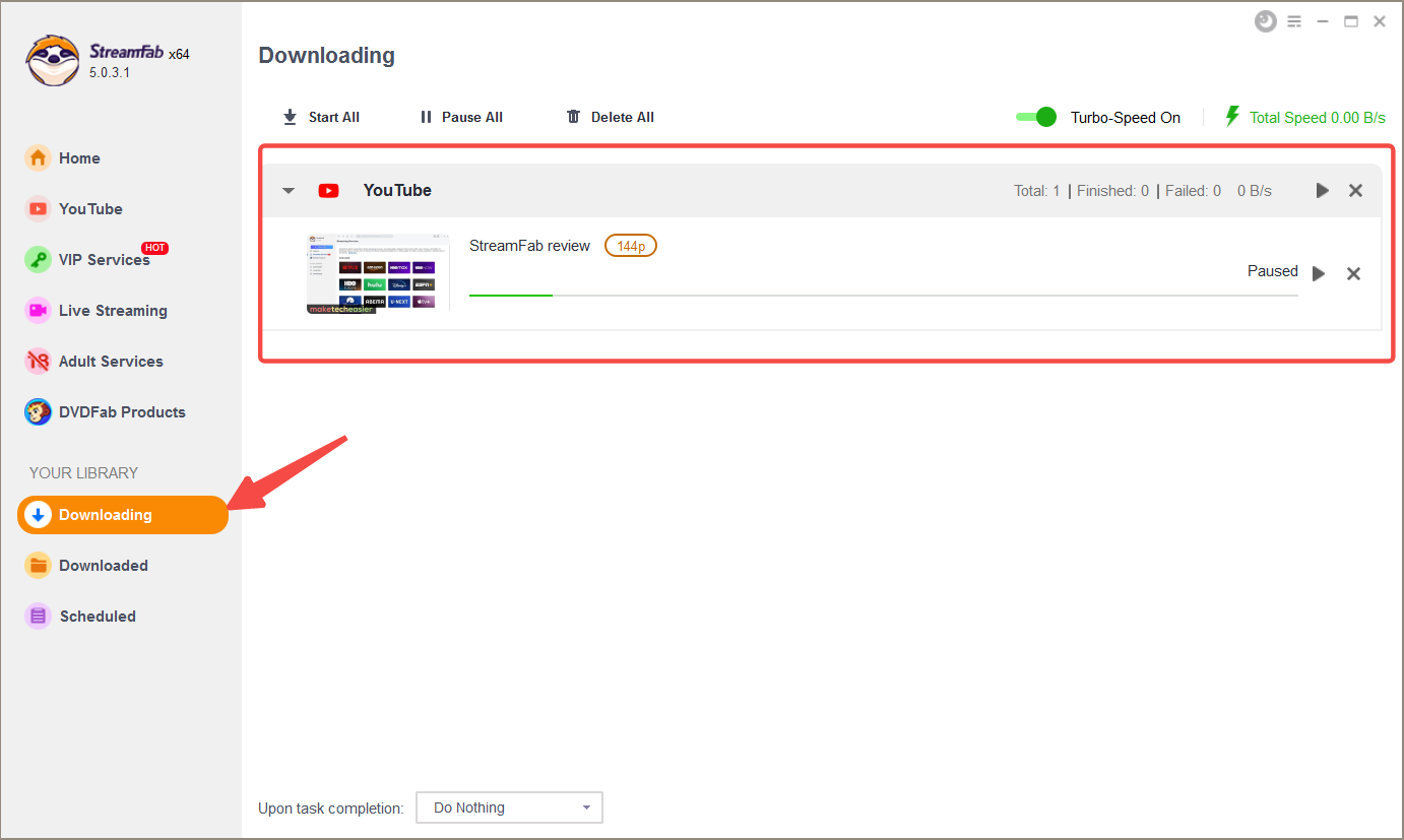 :StreamFab YouTube Video Downloader Pro (Le meilleur choix)