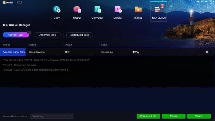 Comment supprimer les sous-titres de MKV rapidement par lots:3. Supprimer les sous-titres durs de MKV avec DVDFab Video Converter