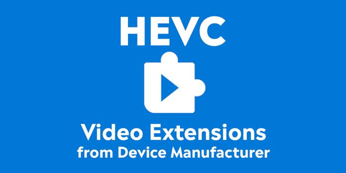 :Que sont les extensions vidéo Hevc ?