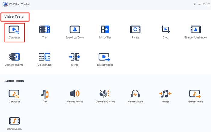 Comment convertir MKV en MP4 avec le meilleur convertisseur mkv en mp4:Comment convertir MKV en MP4 avec DVDFab Toolkit (Windows)