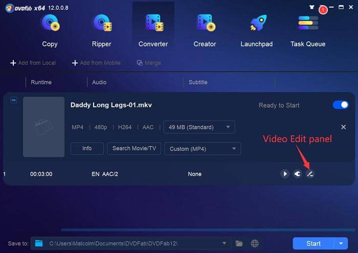 Comment convertir MKV en MP4 avec le meilleur convertisseur mkv en mp4:Comment convertir MKV en MP4 avec DVDFab Video Converter (Mac/Windows)