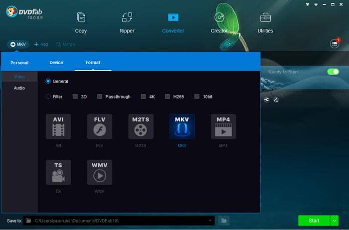 Comment convertir gratuitement et facilement des vidéos YouTube:Comment convertir les vidéos de YouTube avec DVDFab Video Converter ?