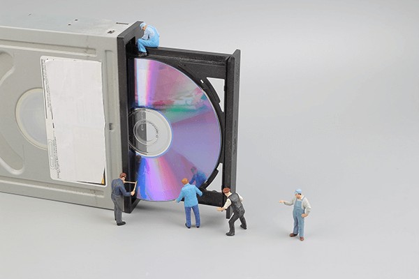 外付けhddからdvdに焼く