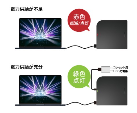 バッファロー (BUFFALO) - BRXL-PUV6U3-BK/N