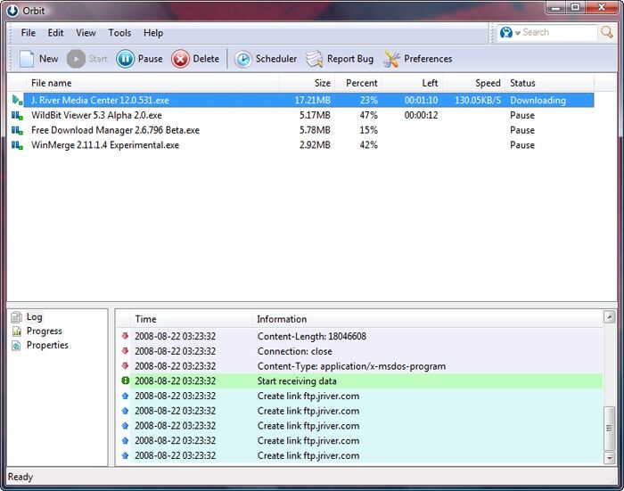Orbit downloader