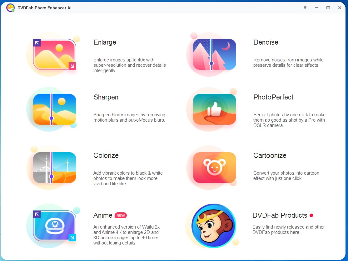 photo quality enhancer: DVDFab