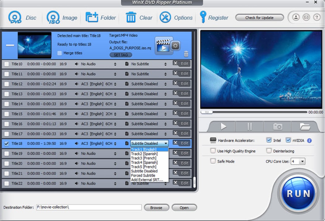 winxdvd:User Guide - How Can I Rip a DVD for Free