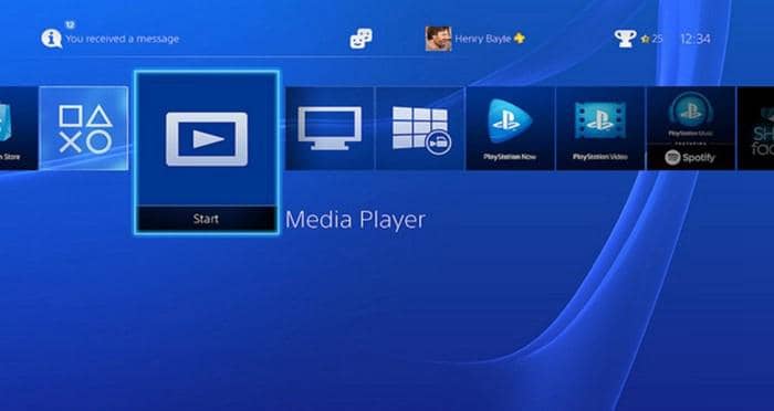 如何在PS4上播放藍光電影