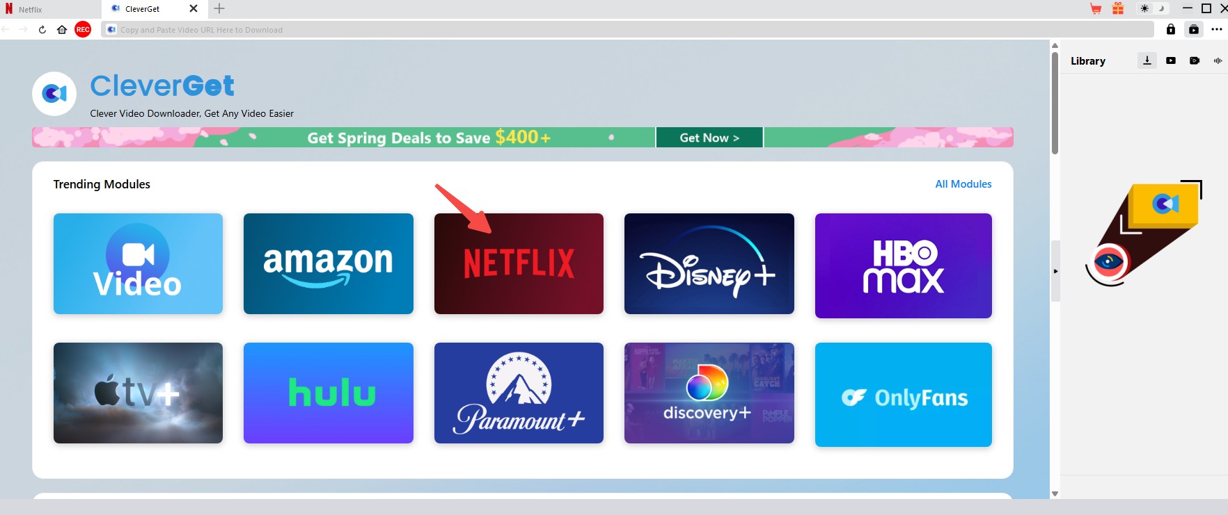 Filme von Netflix auf meinen Laptop herunterladen