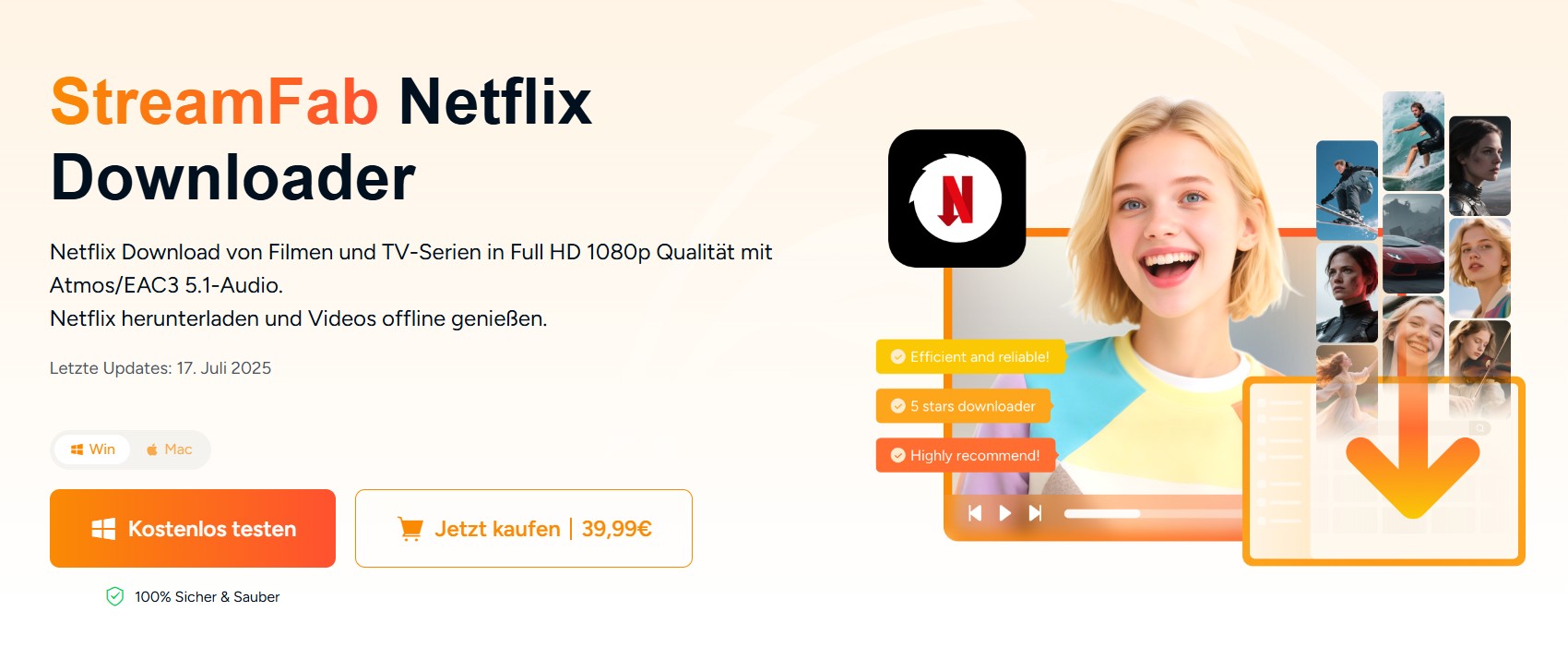 Einführung in StreamFab Netflix Downloader