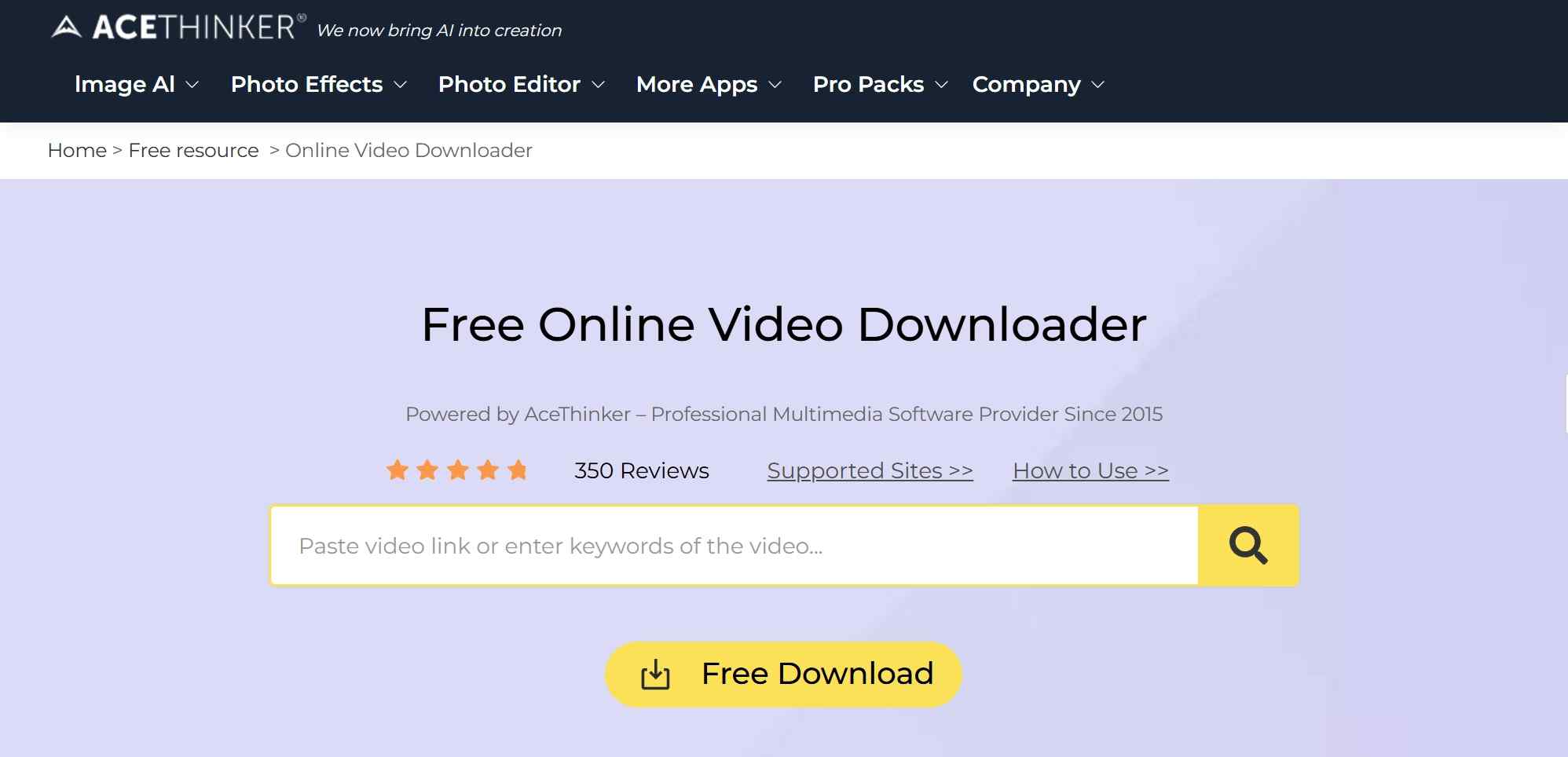 AceThinker Video Downloader Review