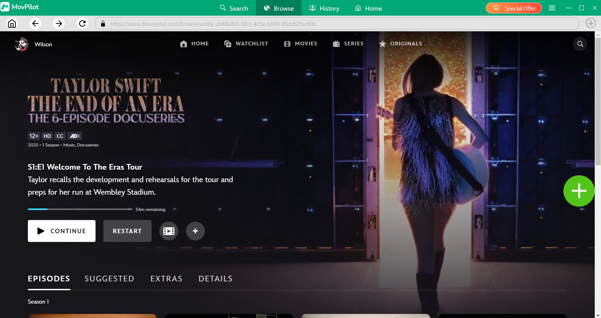 最佳 disney+ 下載器：movpilot