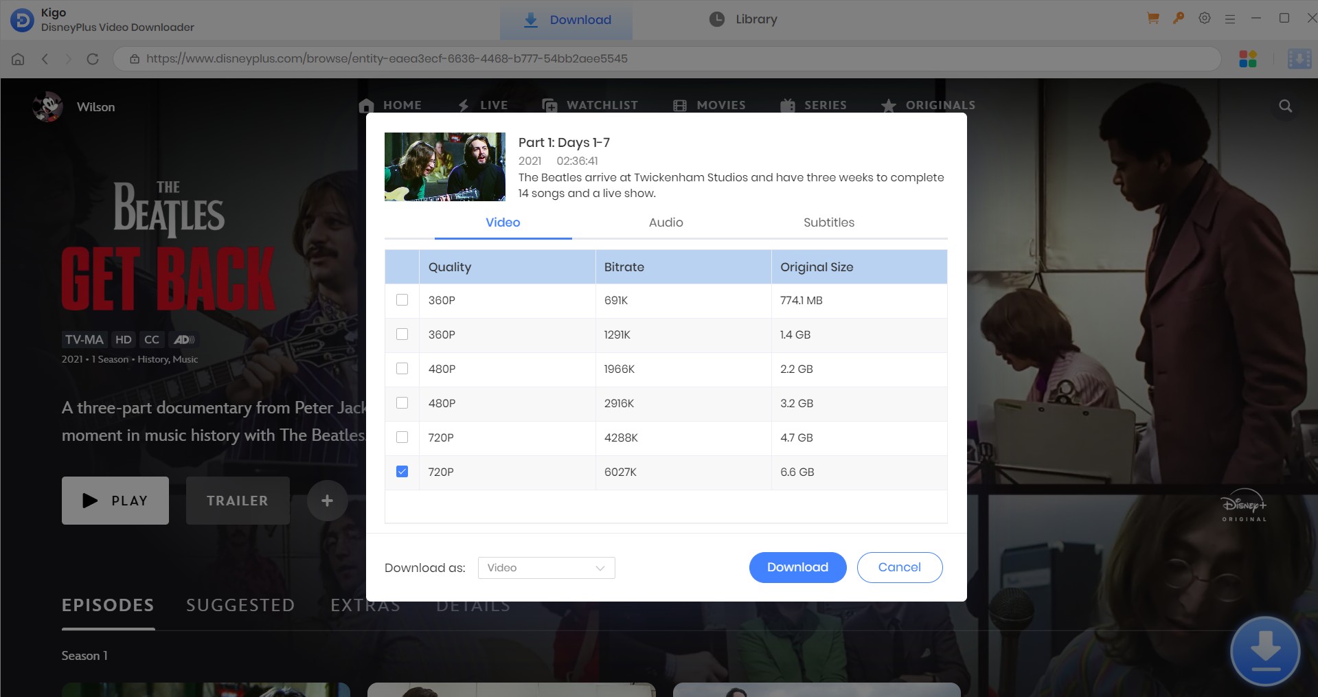 最佳 disney 下載器：kigo