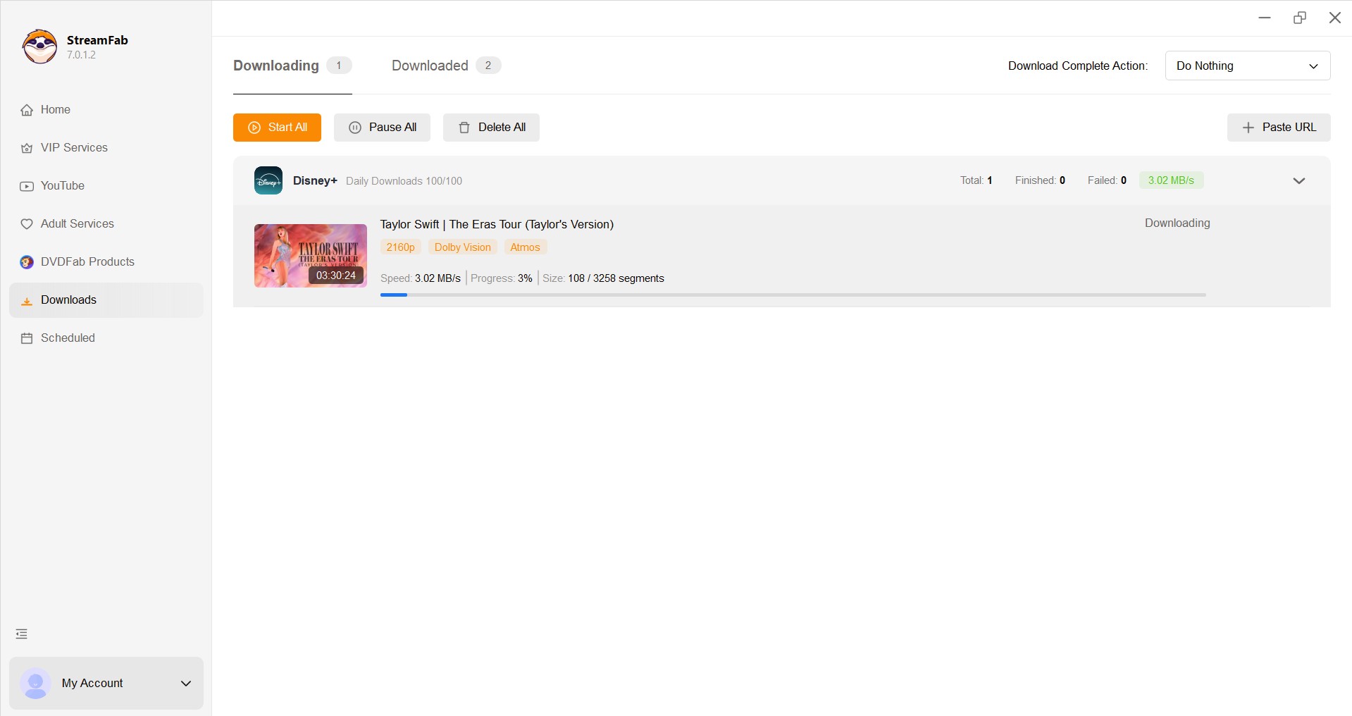 最佳 disney plus 下載器：streamfab