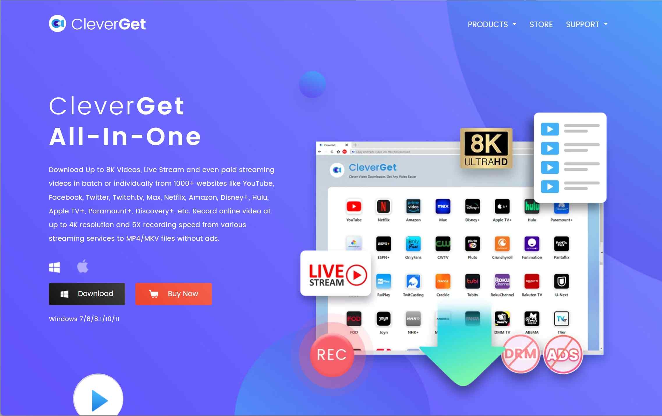 free drm removal: cleverget
