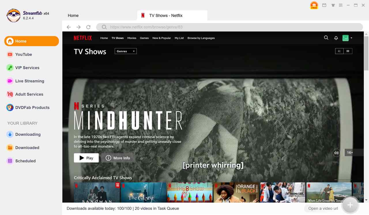 how to keep netflix downloads forever