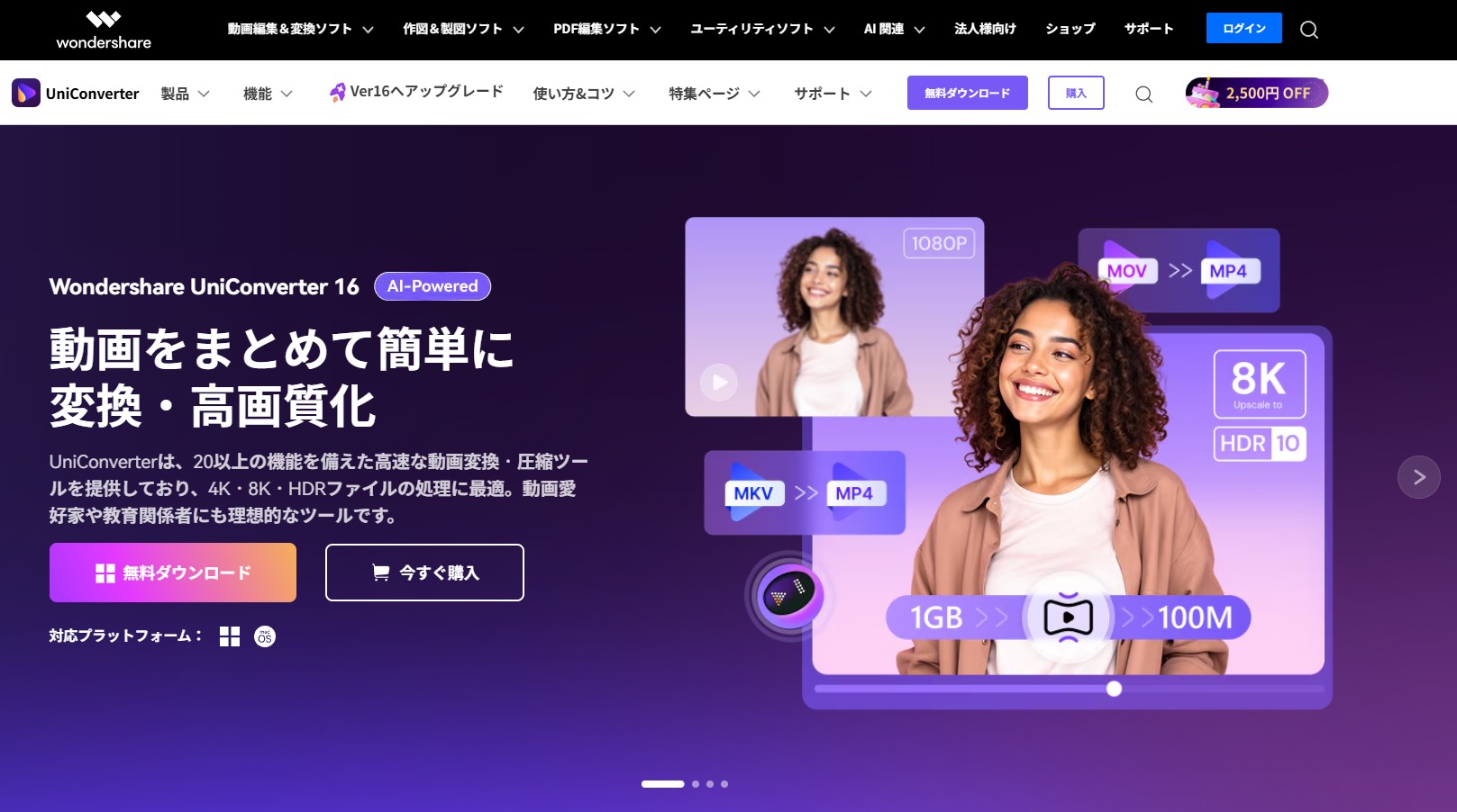 Wondershare UniConverterとは
